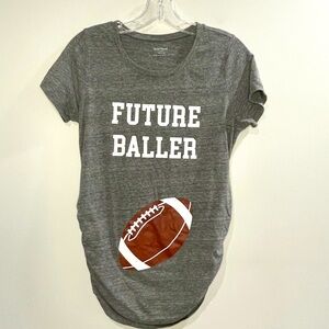 Motherhood Maternity Future Baller tee Sz M